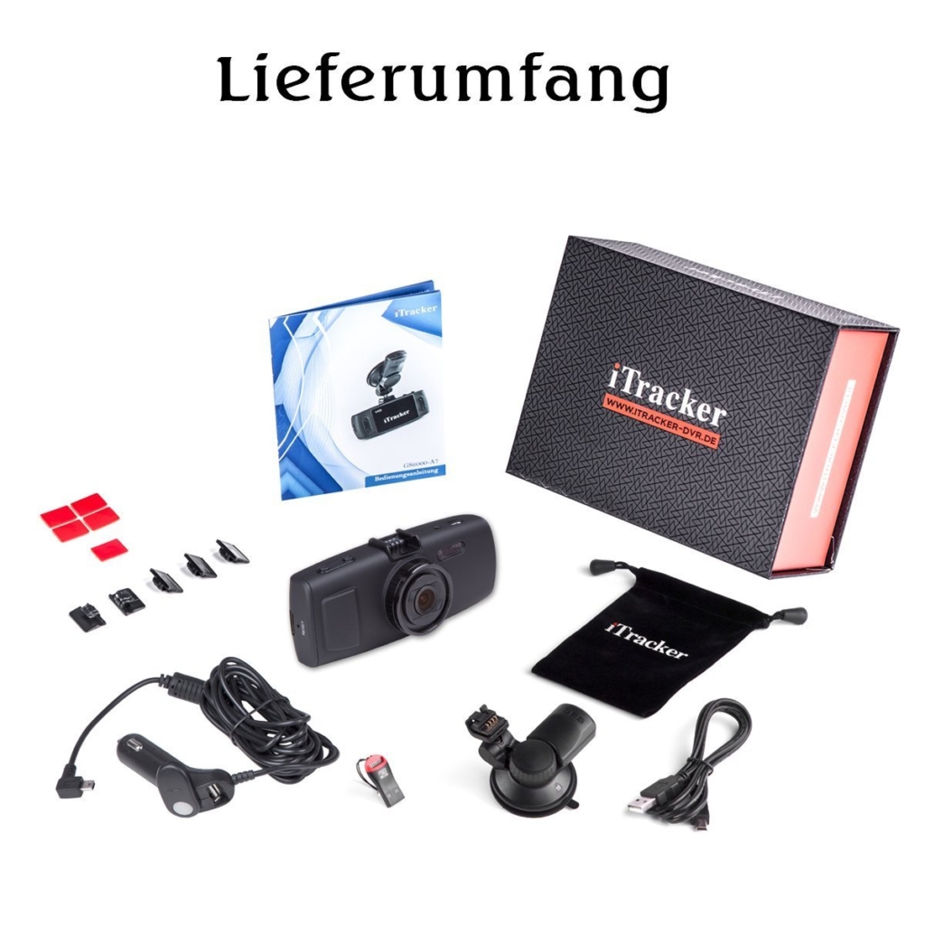 iTracker GS6000-A12 - Dashcam im Test - Testbericht 2018!